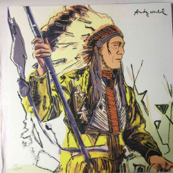 Andy Warhol Lithographie hors set 60x60 cm