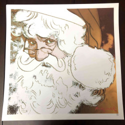 Andy Warhol Litografia off set cm 50x50 certificata
