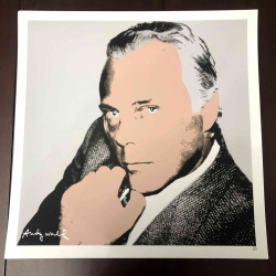Andy Warhol Lithografie off set 50x50 cm gecertificeerd