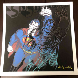 Litografía de Andy Warhol off set 50x50 cm certificada