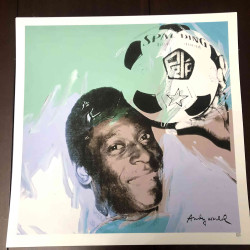 Andy Warhol Lithografie off set 50x50 cm gecertificeerd
