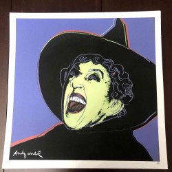 Andy Warhol Lithografie off set 50x50 cm gecertificeerd