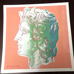 Andy Warhol Lithografie off set 50x50 cm gecertificeerd