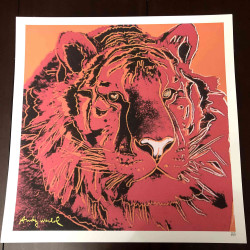 Andy Warhol Lithografie off set 50x50 cm gecertificeerd