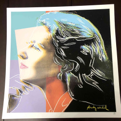 Andy Warhol Lithografie off set 50x50 cm gecertificeerd