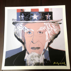 Andy Warhol Lithografie off set 50x50 cm gecertificeerd
