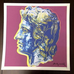 Andy Warhol Lithografie off set 50x50 cm gecertificeerd
