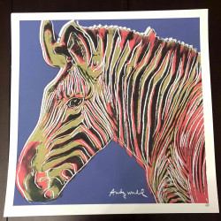 Andy Warhol 50x50 cm-ko litografia-sorta ziurtatua
