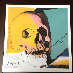 Andy Warhol 50x50 cm-ko litografia-sorta ziurtatua