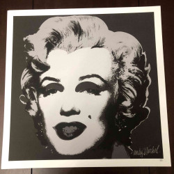 Andy Warhol 50x50 cm-ko litografia-sorta ziurtatua