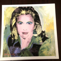 Andy Warhol 50x50 cm-ko litografia-sorta ziurtatua