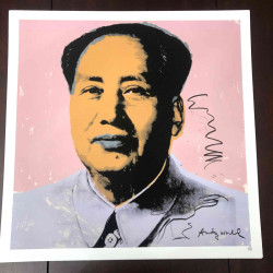 Andy Warhol 50x50 cm-ko litografia-sorta ziurtatua