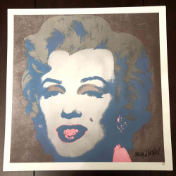 Andy Warhol 50x50 cm-ko litografia-sorta ziurtatua