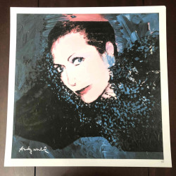 Andy Warhol 50x50 cm-ko litografia-sorta ziurtatua