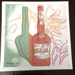 Andy Warhol 50x50 cm-ko litografia-sorta ziurtatua