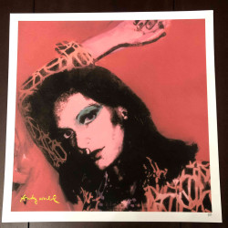 Andy Warhol 50x50 cm-ko litografia-sorta ziurtatua