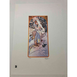 Set de litografía Alphonse Mucha 50x70 cm