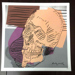 Andy Warhol 50x50 cm-ko litografia-sorta ziurtatua