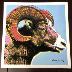 Andy Warhol 50x50 cm-ko litografia-sorta ziurtatua