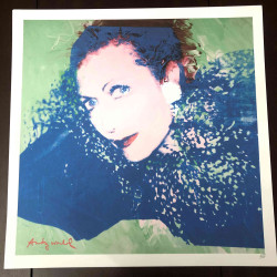 Andy Warhol 50x50 cm-ko litografia-sorta ziurtatua