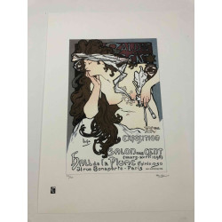Set de litografía Alphonse Mucha 50x70 cm