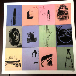 Andy Warhol 50x50 cm-ko litografia-sorta ziurtatua