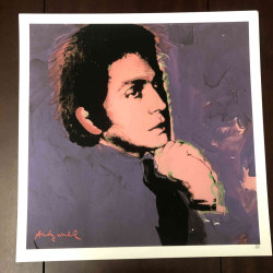 Andy Warhol 50x50 cm-ko litografia-sorta ziurtatua