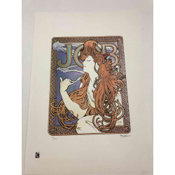 Set de litografía Alphonse Mucha 50x70 cm