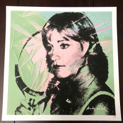 Andy Warhol 50x50 cm-ko litografia-sorta ziurtatua