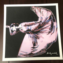 Andy Warhol 50x50 cm-ko litografia-sorta ziurtatua