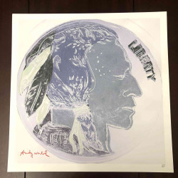 Andy Warhol 50x50 cm-ko litografia-sorta ziurtatua