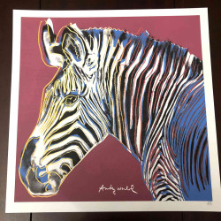 Andy Warhol 50x50 cm-ko litografia-sorta ziurtatua