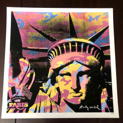 Andy Warhol 50x50 cm-ko litografia-sorta ziurtatua