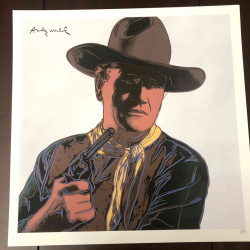 Andy Warhol 50x50 cm-ko litografia-sorta ziurtatua