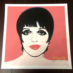 Andy Warhol 50x50 cm-ko litografia-sorta ziurtatua