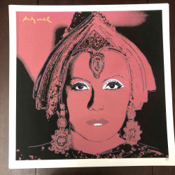 Andy Warhol 50x50 cm-ko litografia-sorta ziurtatua