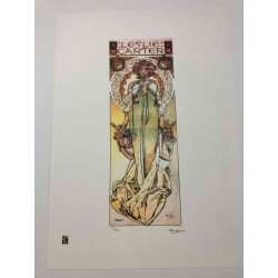 Alphonse Mucha litografia off set cm 50x70