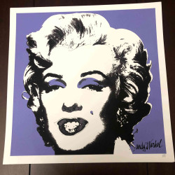 Andy Warhol Litografia off set cm 50x50 certificata