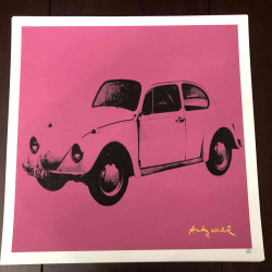 Andy Warhol Lithographie hors set 50x50 cm certifiée