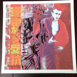 Andy Warhol Litografia offsetowa z certyfikatem 50x50 cm