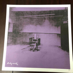 Andy Warhol Litografia off set 50x50 cm certificat