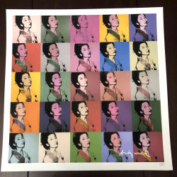 Andy Warhol Litografia off set cm 50x50 certificata