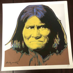 Andy Warhol Lithograph off set 50x50 cm certified