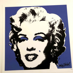 Andy Warhol Lithographie Offset 50x50 cm zertifiziert
