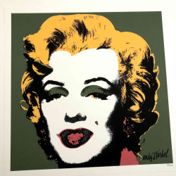 Andy Warhol Lithograph off set 50x50 cm certified