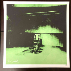 Andy Warhol Lithographie hors set 50x50 cm certifiée