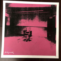 Andy Warhol Lithografie off set 50x50 cm gecertificeerd