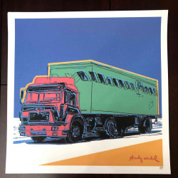 Set de litografía de Andy Warhol 50x50 cm certificado