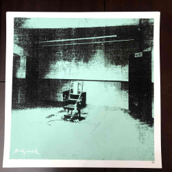 Litografía de Andy Warhol off set 50x50 cm certificada