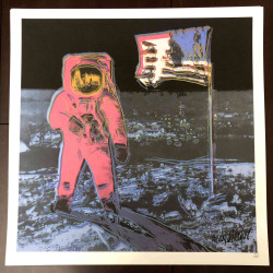 Litografia Andy Warhol off set 50x50 cm certificada